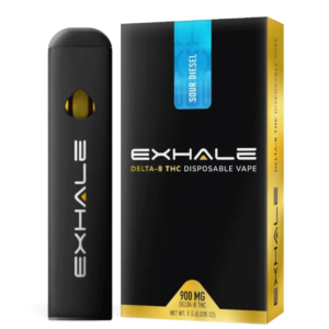 Exhale wellness Sour Diesel Delta 8 Disposable Vape Pen for Sale