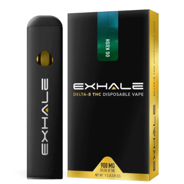 Exhale wellness OG Kush Delta 8 Disposable Vape Pen for sale