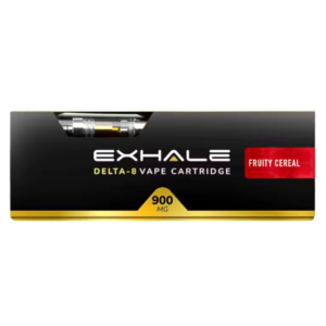 Exhale wellness Fruity Cereal Delta-8 Vape Cartridge for sale