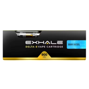 Exhale wellness Sour Diesel Delta-8 Vape Cartridge for sale