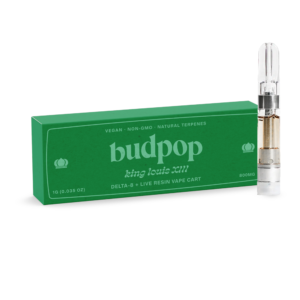 Budpop Louis XIII 1g Live Resin Carts + Delta 8 for sale