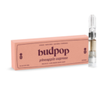 Budpop Pineapple Express Delta 8 + Live Resin 1g Vape Carts (800 mg) for sale