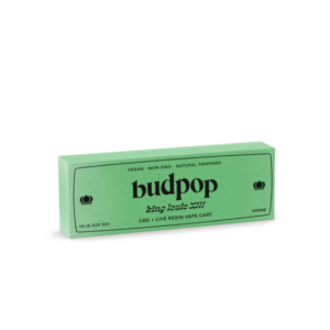 Budpop Louis XIII CBD Broad Spectrum + Live Resin 1g Vape Carts (500 mg) for sale