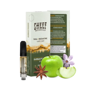 Cheef Durban Poison 1g THCa Vape Cart for sale