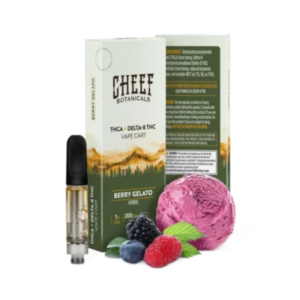 Cheef Berry Gelato 1g THCa Vape Cart for sale