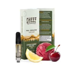 Cheef Lemon Cherry Gelato 1g THCa Vape Cart for sale